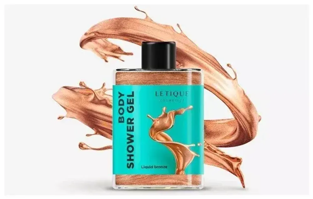 Гель для душа LETIQUE Cosmetics Body Shower Gel Liquid Bronze 300 мл