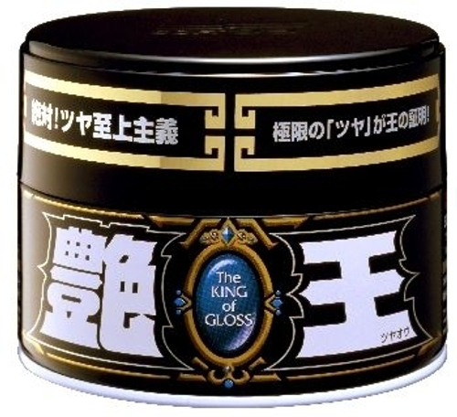 Soft99 The King of Gloss - Полироль для придания блеска кузову автомобиля, для темных цветов 300мл.