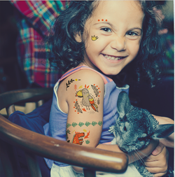 Переводилка "Динозавр и Сова"