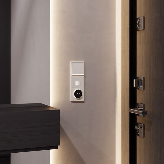 Накладка для светорегулятора поворотно-нажимного, S70 (хлопок)