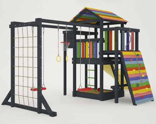 Детская игровая площадка 4 (Black)