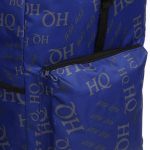 Тележка хозяйственная с сумкой (100*40*35см, колеса 21см,грузоподъемность до50 кг) HQ синяя