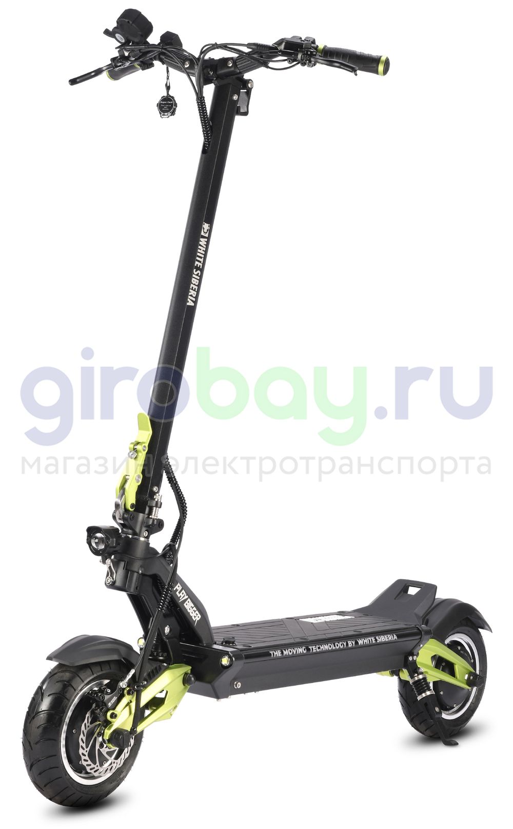 Электросамокат WHITE SIBERIA NERPA PRO 3600W Elka Green (зеленый) фото 2 фото №7