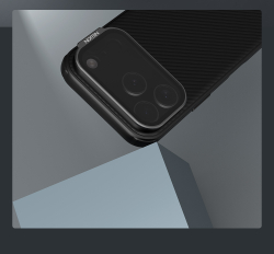 Чехол черного цвета с MagSafe на iPhone 17 Pro, серия CamShield Prop Magnetic (версия с тонированной крышкой объектива) от Nillkin