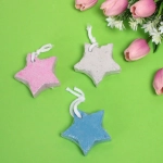 Пемза для ног «Beauty salon», звезда, микс 4 цвета, d-8см