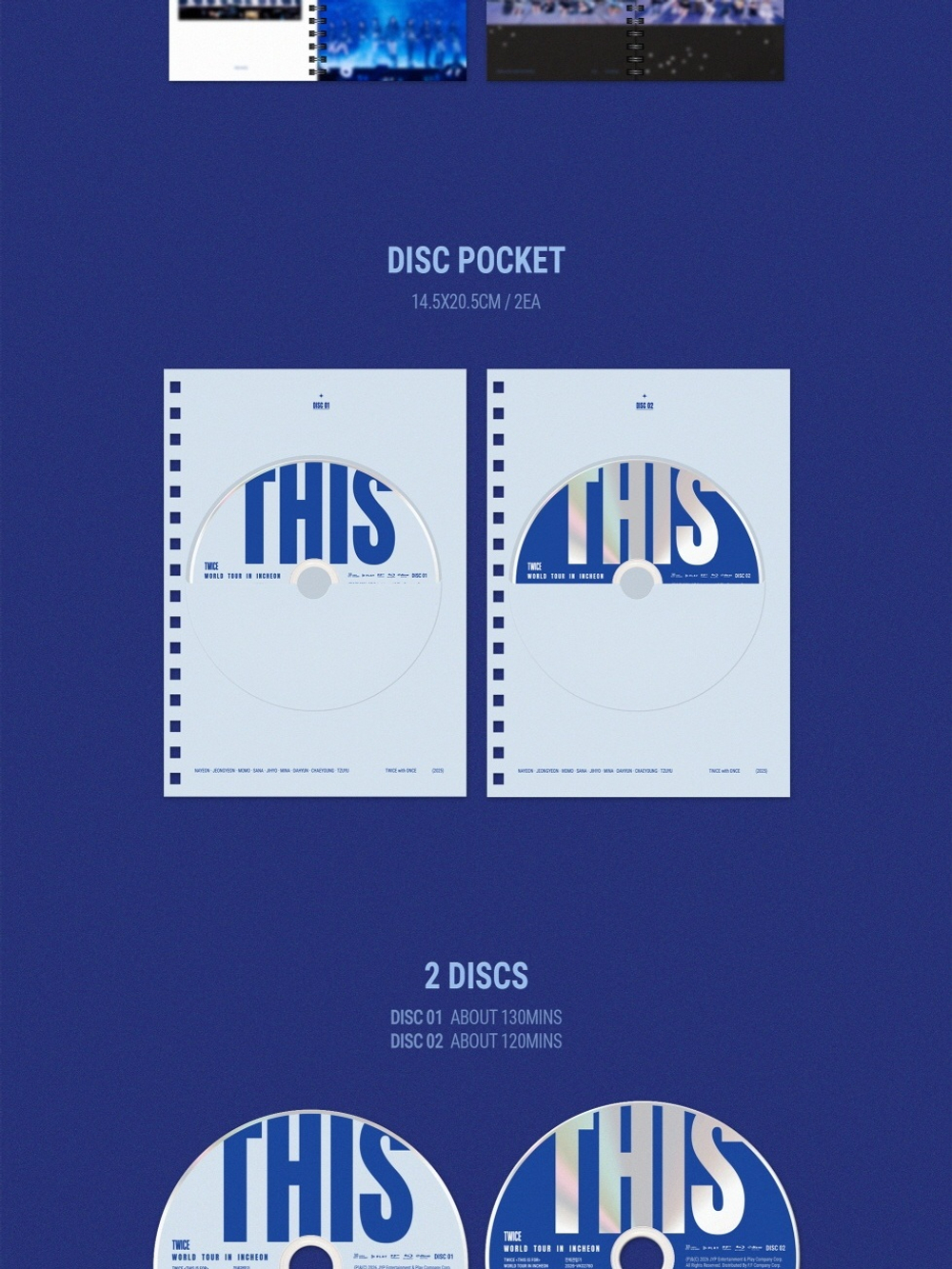 (ПРЕДЗАКАЗ) видео TWICE - THIS IS FOR WORLD TOUR IN INCHEON BLU-RAY