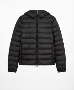 Oysho Водоотталкивающая куртка с легким наполнителем из 100%-го пуха, черный