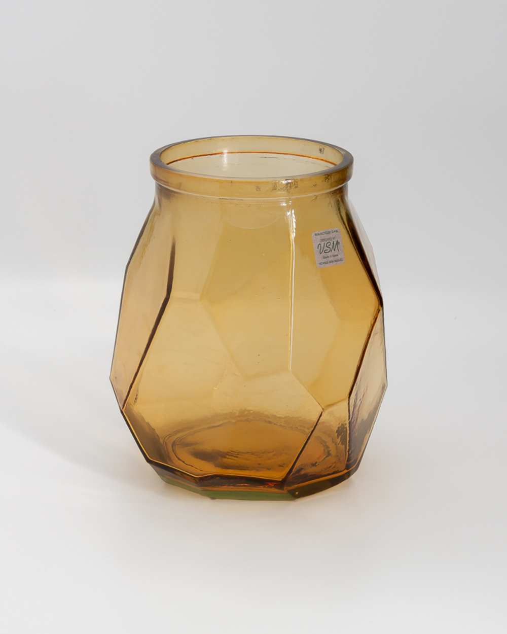 Ваза 19см San Miguel Origami светло-коричневая