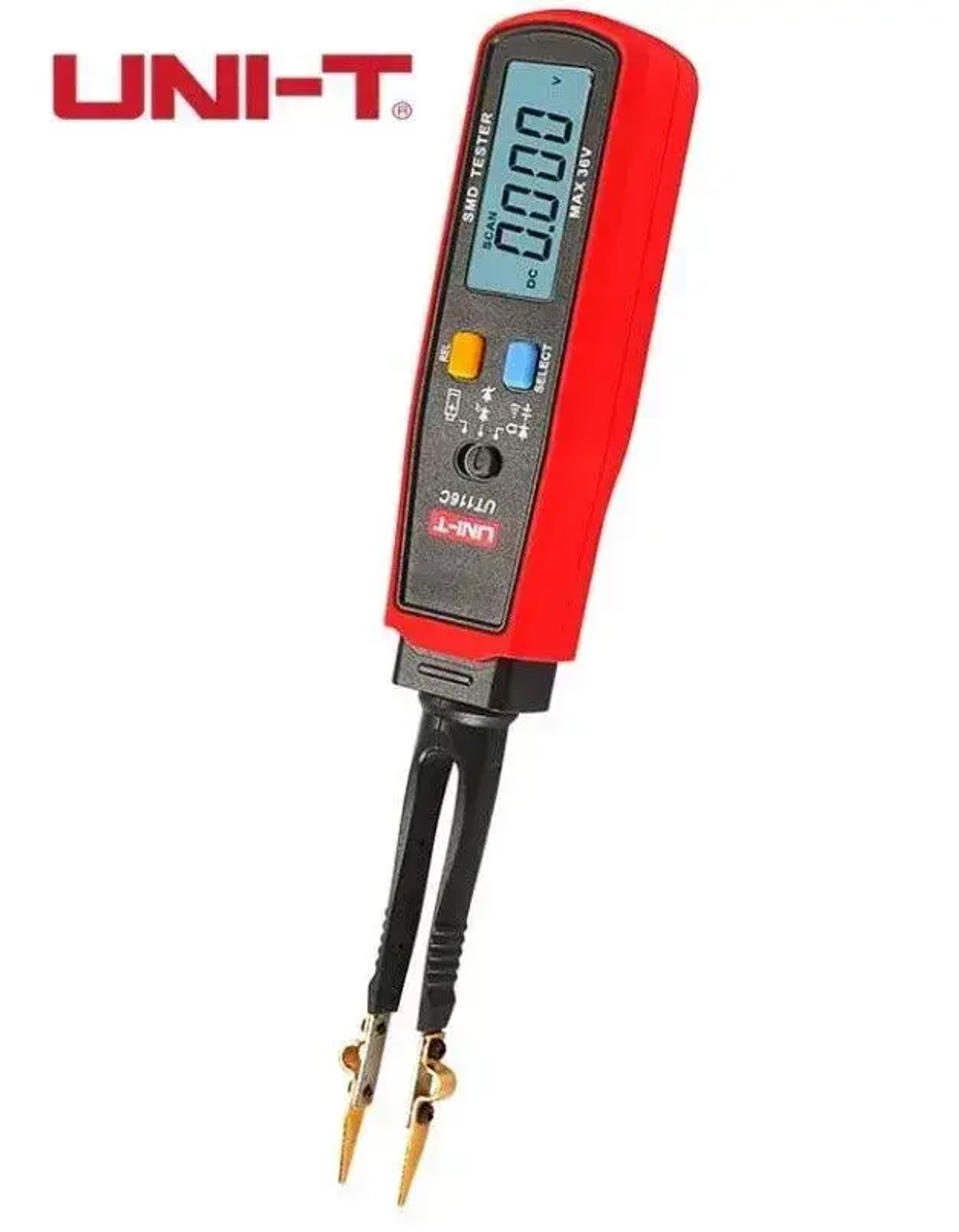 Мультиметр UT116C UNI-T светодиоды полупроводники резисторы емкости тестер SMD компонентов тест батареек