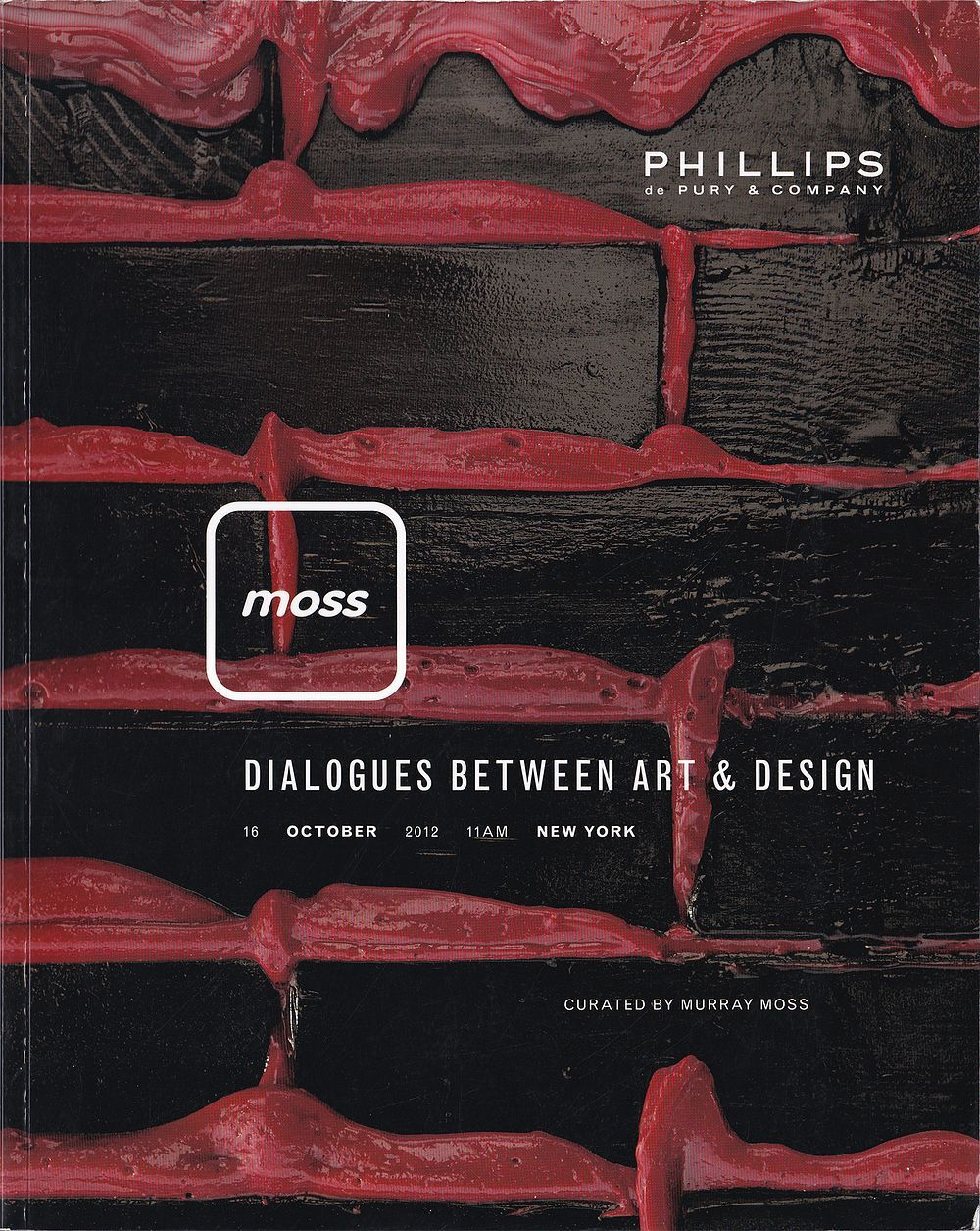 Каталог аукциона Phillips, Нью-Йорк, Moss: Диалог между искусством и дизайном от 16 октября 2012 года