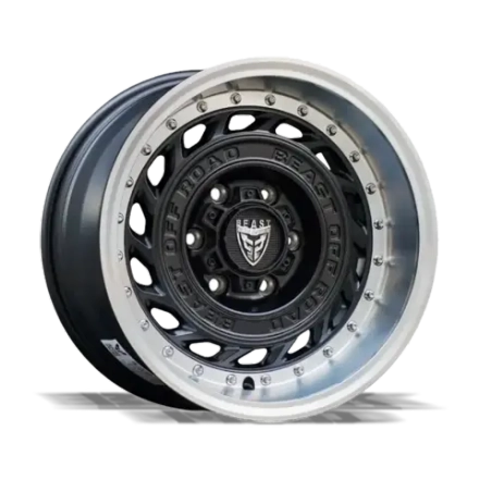 Диск колёсный литой BEAST OFFROAD 9705 R17 8,5 ЕТ0 Matte Black Machine Leap