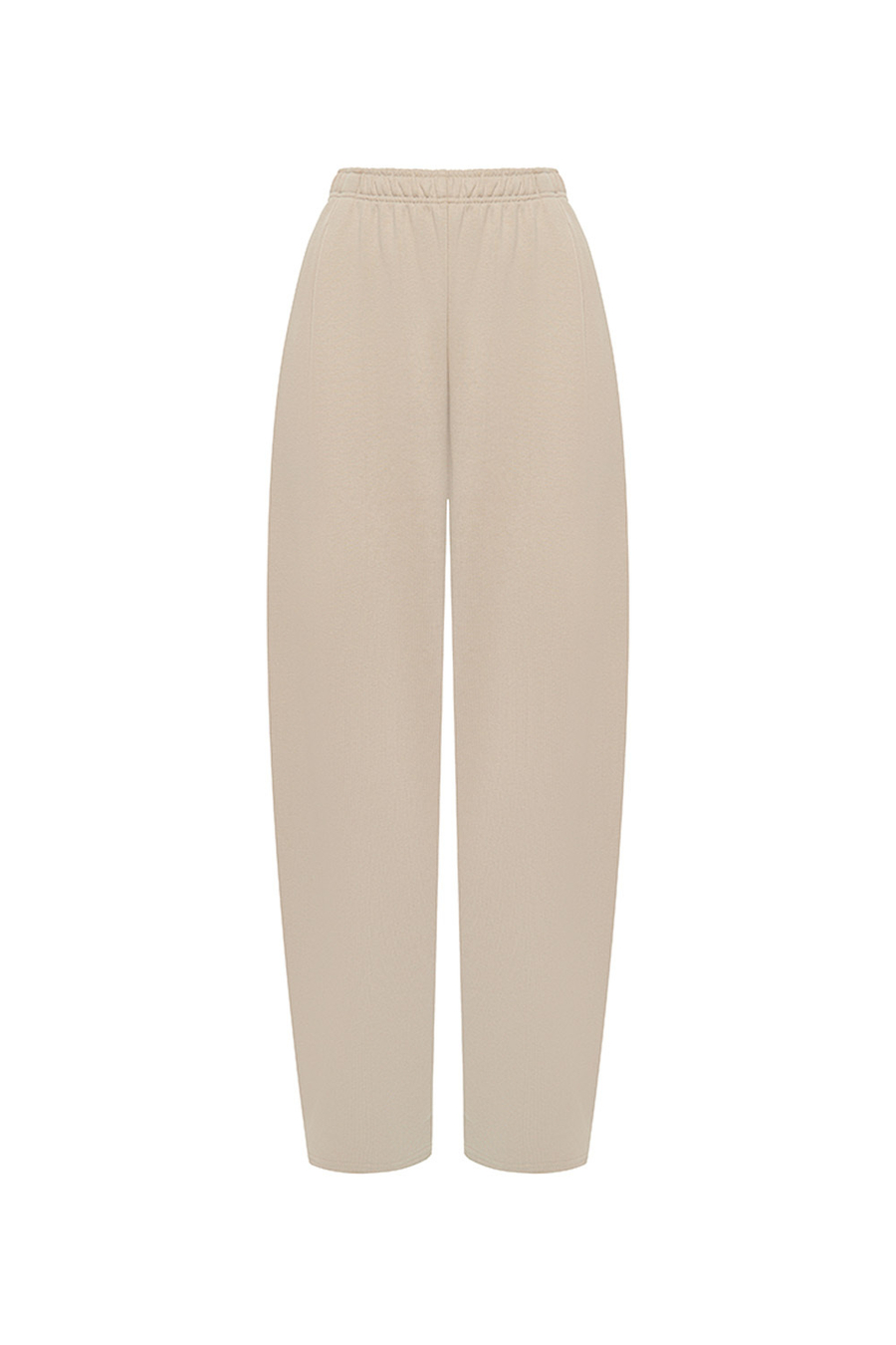 Штаны бананы с защипами Крем