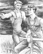 Blade (Carlyle Kneeland Bate, also known as Neel Bate) - эротическое исскусство художника Блейда. 18+