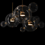 Подвесной светодиодный светильник Loft It Bolle 2027-D3