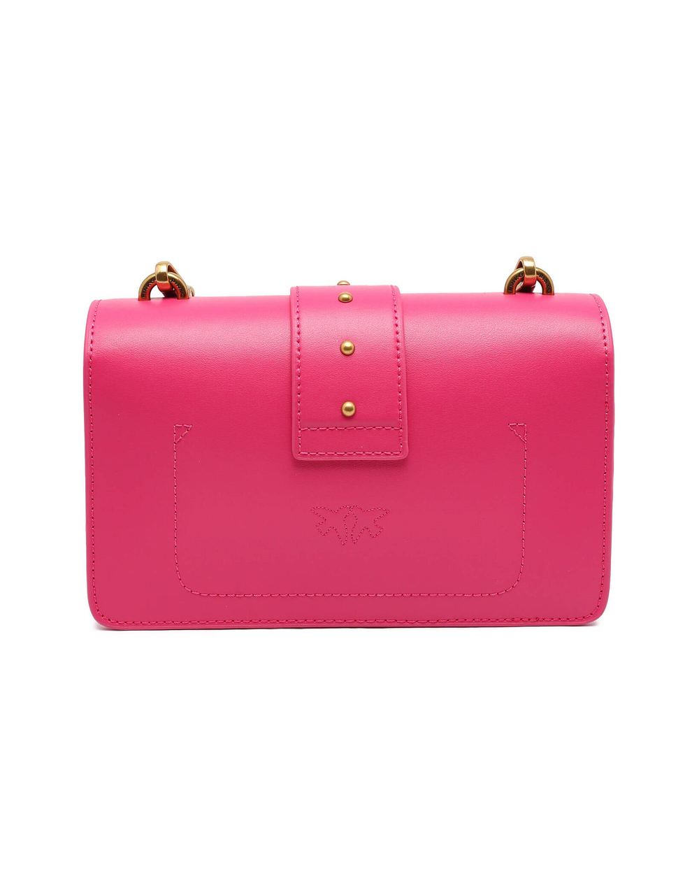 Кожаная сумка через плечо LOVE ONE MINI Pinko - розовый(100059 A0F1)