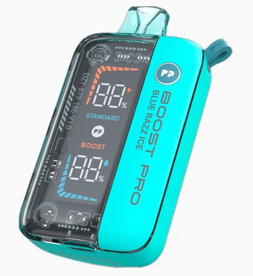 Pyne pod Boost Pro Лимонад черника малина лёд 15000 затяжек 20мг (2%)