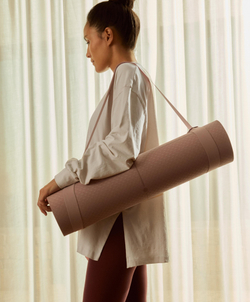 OYSHO Коврик для пилатеса толщиной 8 мм, розовый