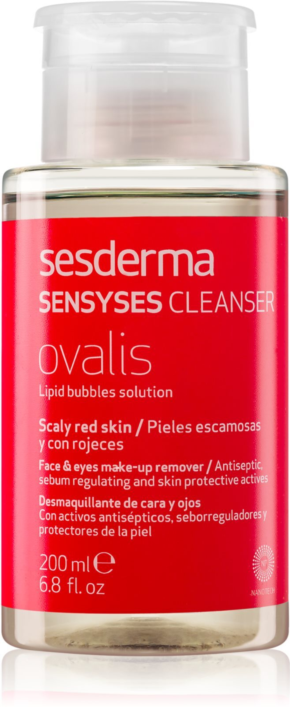 Sesderma Sensyses Cleanser Ovalis - бальзам для снятия макияжа для чувствительной и раздраженной кожи /   200  ml  / GTIN 8429979414540