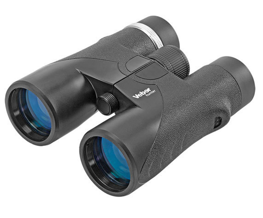 Объективы бинокля Veber Hunter 10 42 с просветляющим покрытием линз