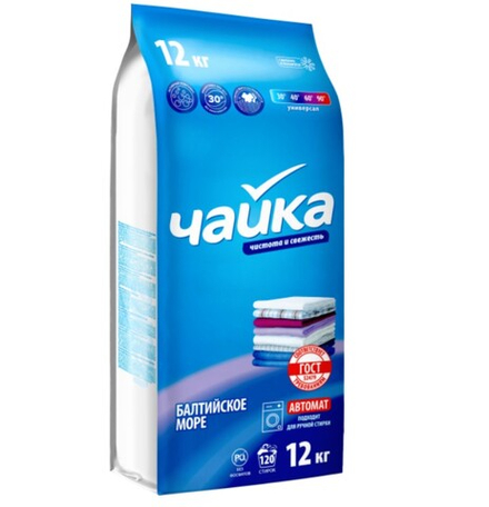 ЧАЙКА АВТ 12 КГ УНИВЕРСАЛЬНЫЙ БАЛТИЙСКОЕ МОРЕ