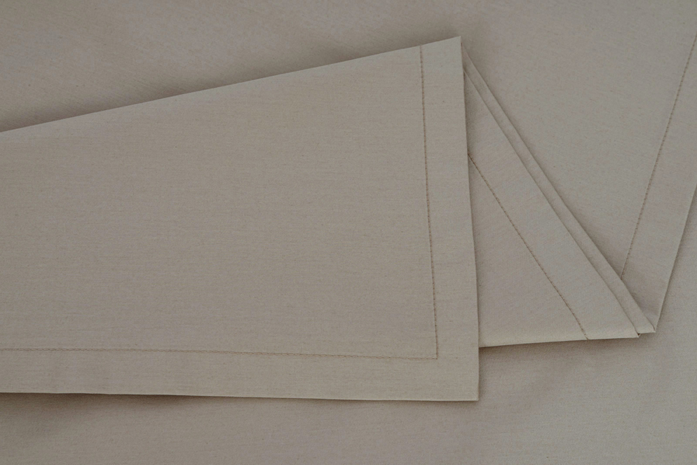 Простыня 240х260 German Grass Silver Palette бежевая