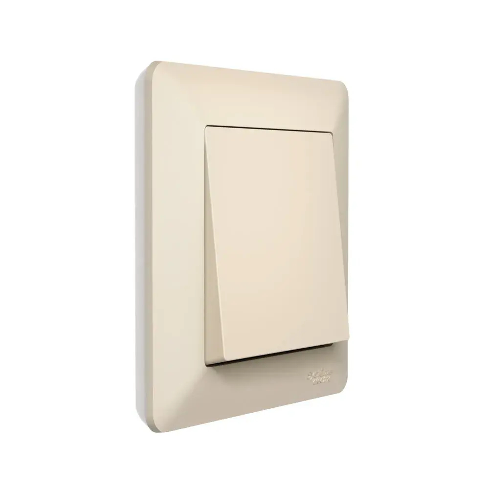 ATLASDESIGN AIR 1-постовая РАМКА, БЕЖЕВЫЙ/дымчатый белый