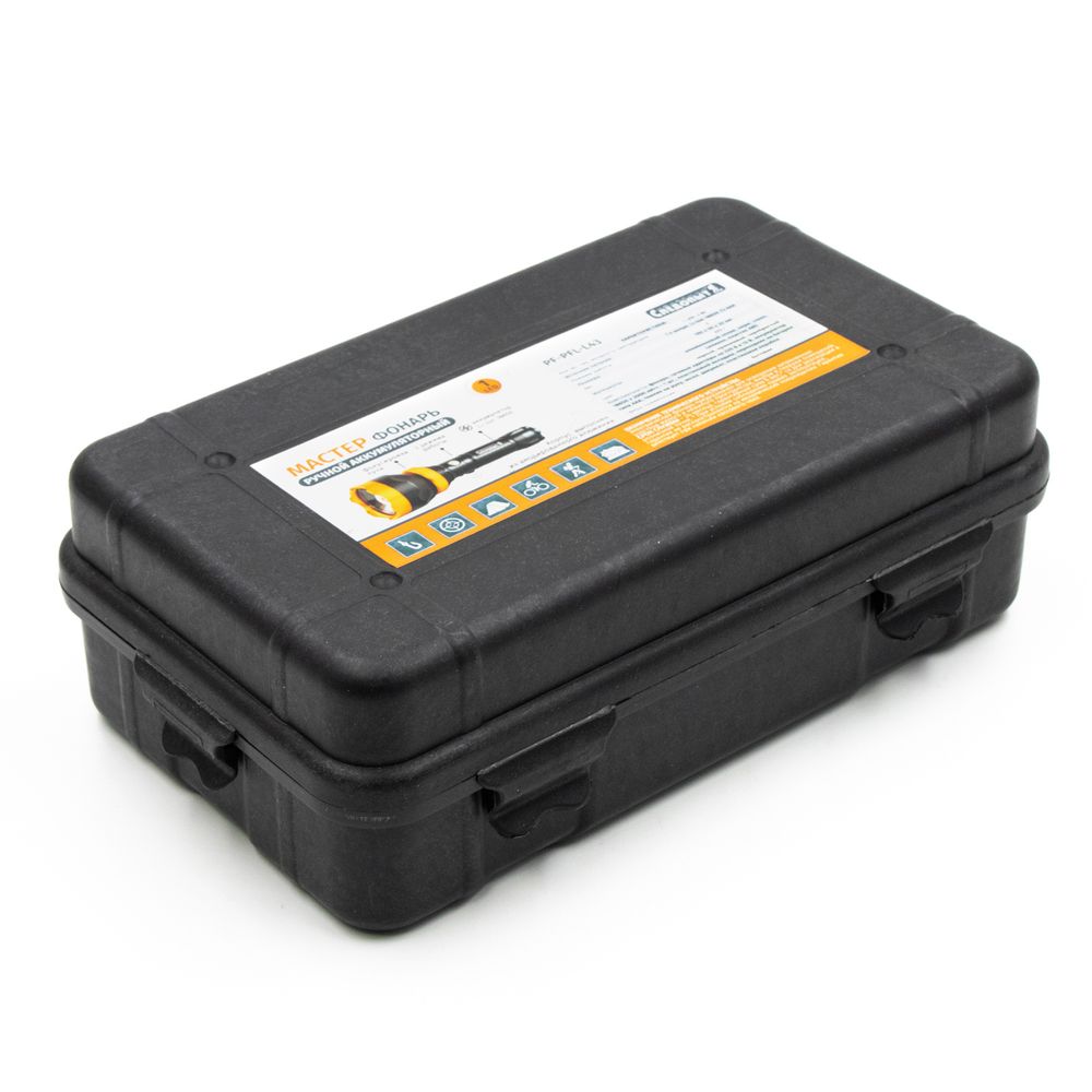 Фонарь ручной &quot;СИБИРСКИЙ СЛЕДОПЫТ-Мастер, 1L, zoom, аккум. 220В+12В, 3хААА/60/