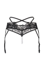 Эротические трусики-пояс с жемчужной нитью Wendy