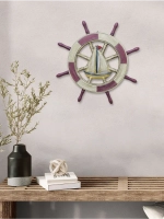 Декор для дома на стену "Штурвал" 43 см