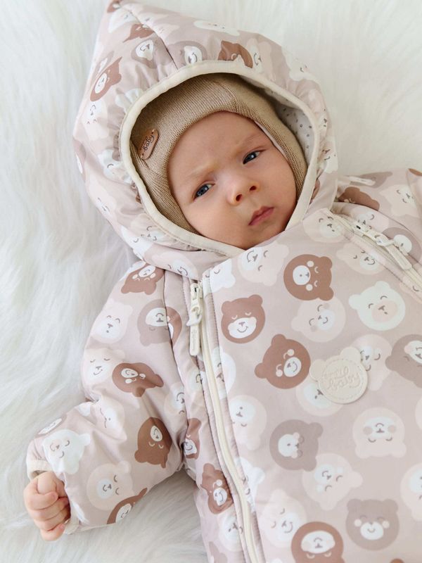 Комбинезон зимний с закрытой ножкой 