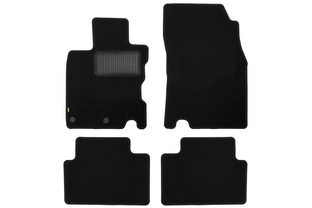 Коврики в салон для NISSAN Qashqai 2006-2010, 2010-2013, кроссовер, 4 шт. (текстиль) KLEVER02363701210KH