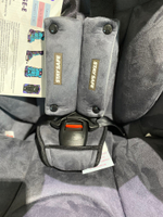 Автокресло детское GE-E велюр светло-серый