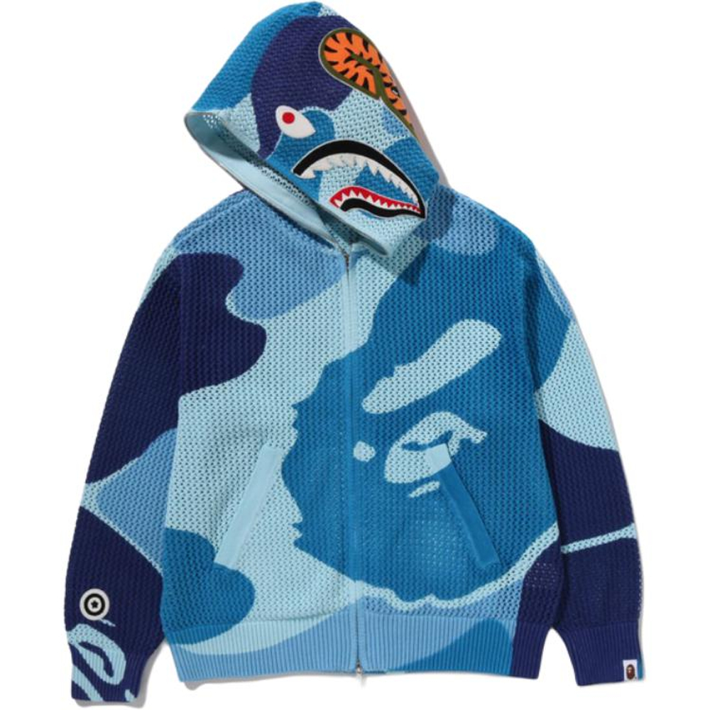 A Bathing Ape Bathing Ape Abc Camo Sweatshirts Cardigan Cotton Drop Shoulder Sleeve Moderate No Fleece Lined Zip Closure 0zxswm311151q