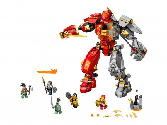 Lego konstruktor Ninjago Fire Stone Mech