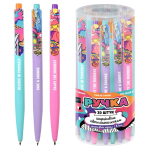 Ручка шариковая автомат. 0,7мм, синяя "Пастель" (Феникс+)