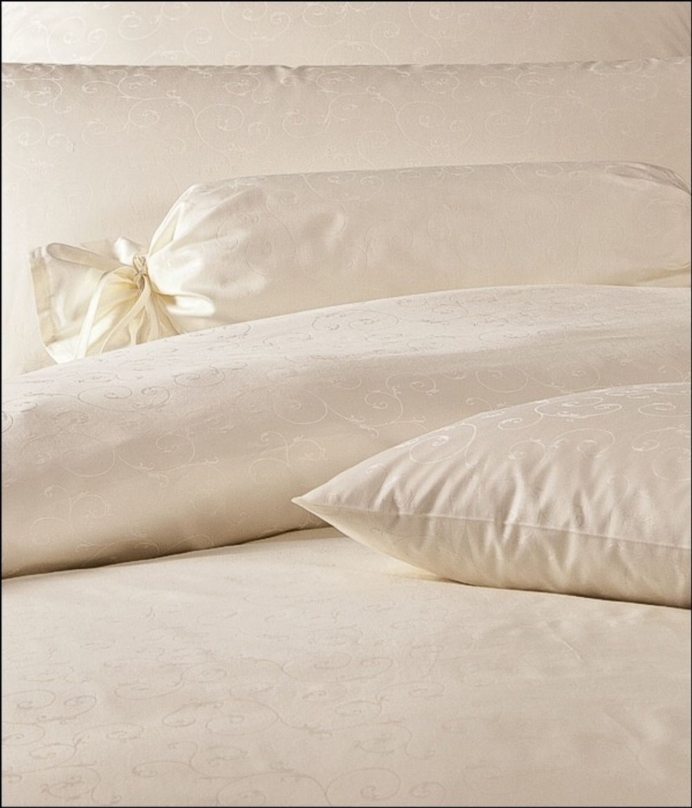 Постельное белье 2 спальное евро Janine Rubin натуральное