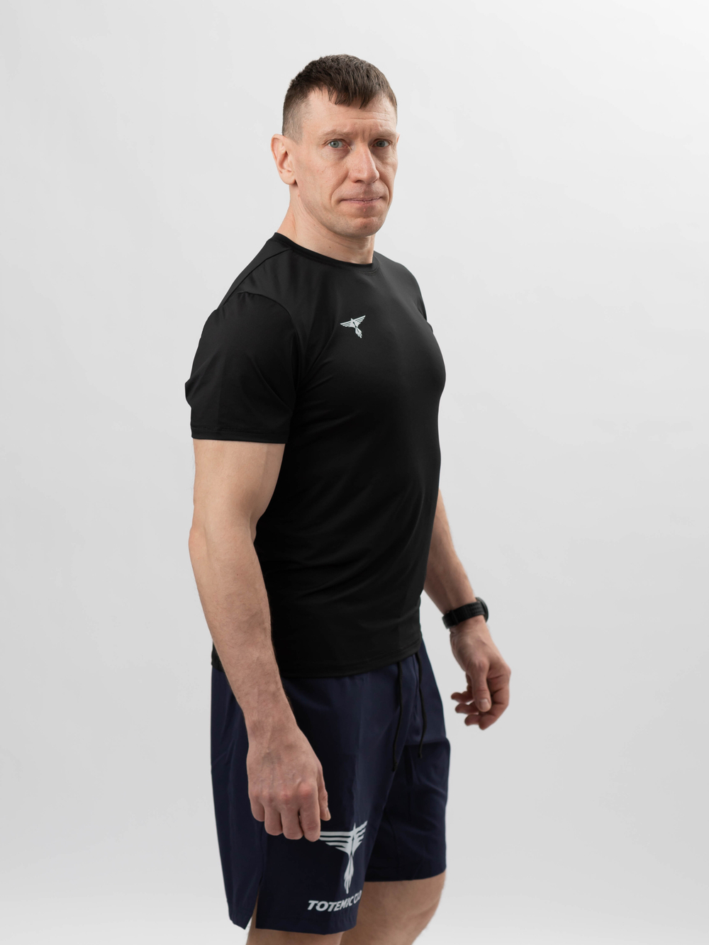 Футболка спортивная TOTEMIC CLO черная