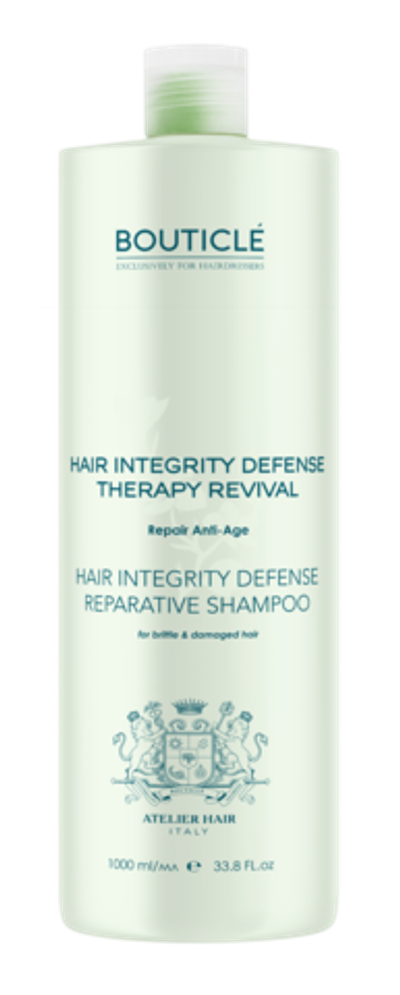 Укрепляющий восстанавливающий шампунь для истонченных, хрупких и поврежденных волос - Bouticle Hair Integrity Defense Shampoo 1000 мл