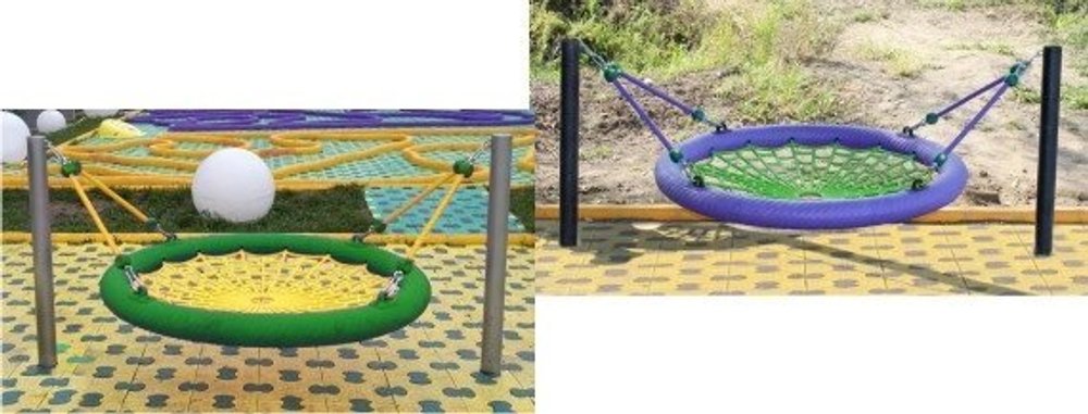 Гнезда на растяжках