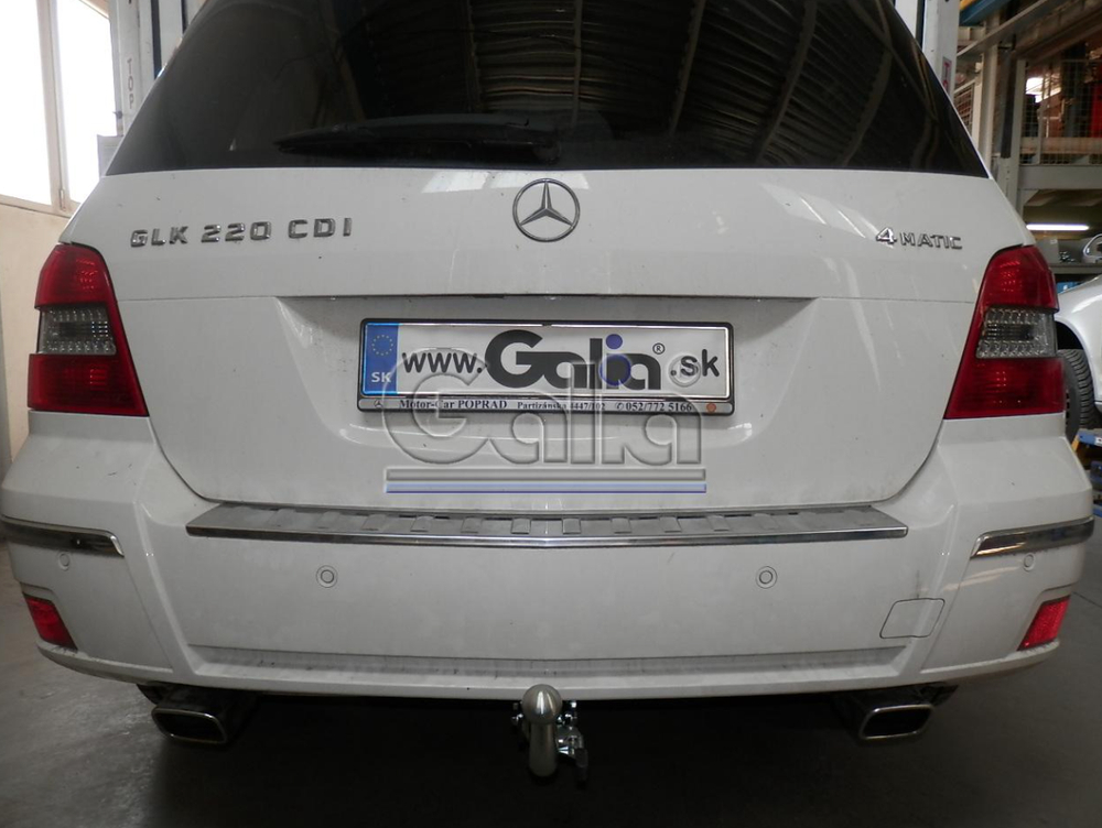 Фаркоп оцинкованный Galia M127C для Mercedes GLK-Class 2008-2015(паспорт и сертификат в комплекте)(без электрики)