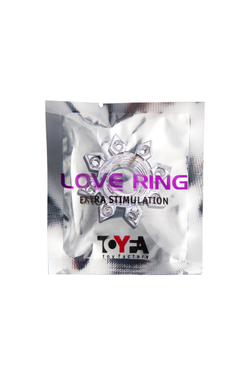 Эрекционное кольцо на пенис TOYFA Basic, TPE, прозрачный