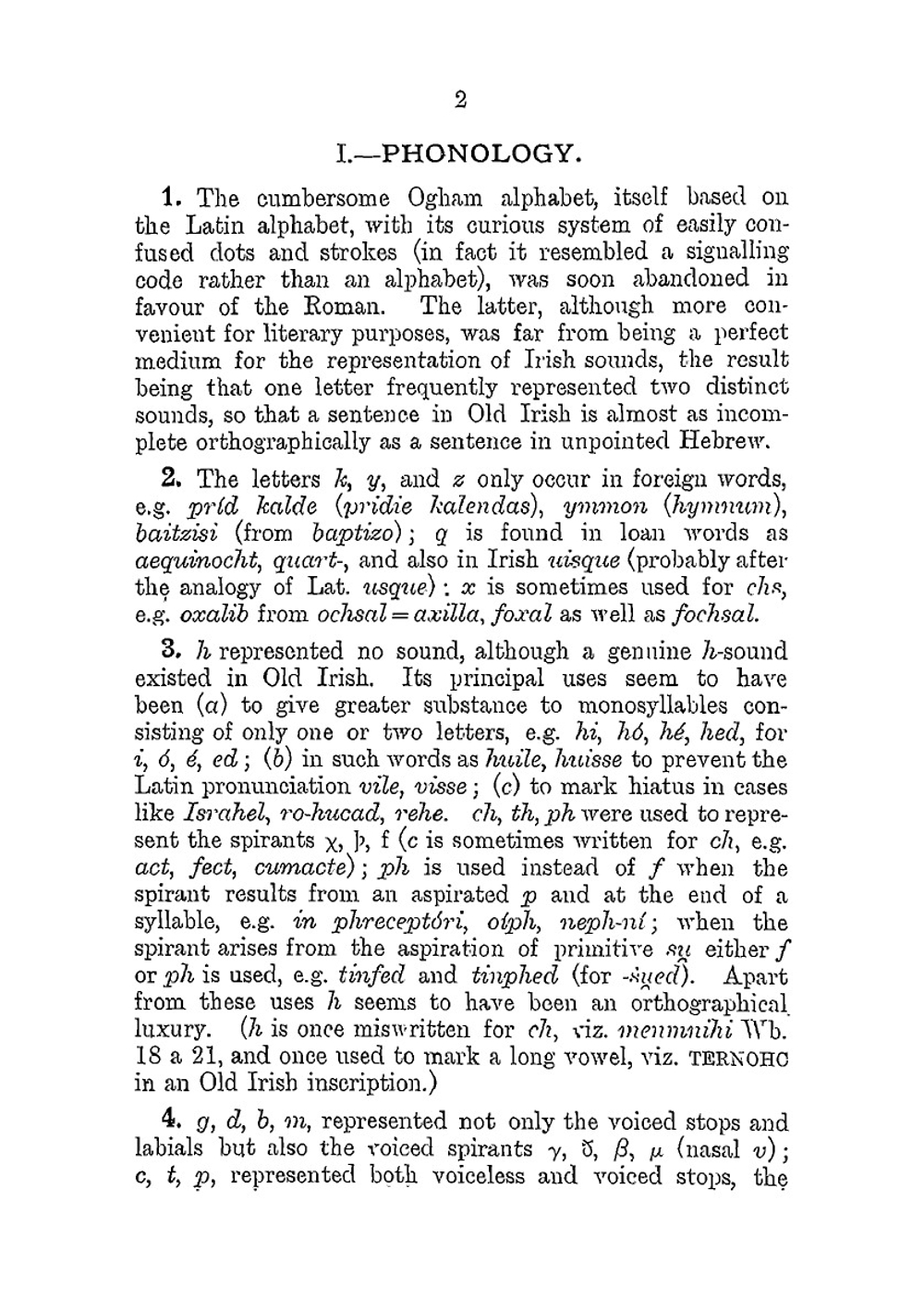 A grammar of Old Irish | Frederick William O'Connell