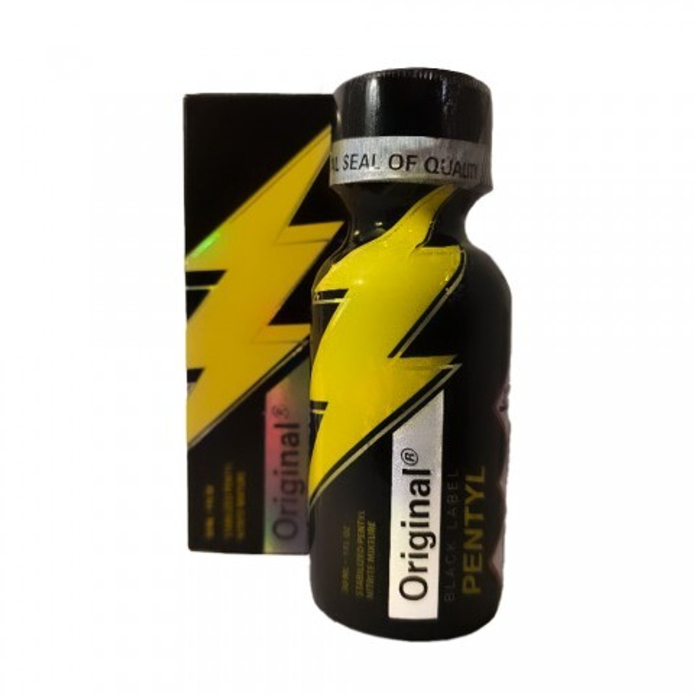 Попперс Original Black label Pentyl 30 мл.