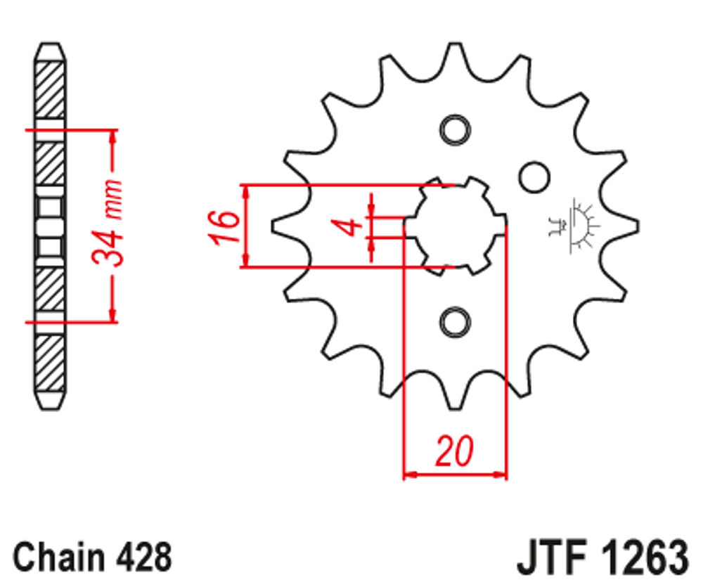 Звезда JTF1263.13