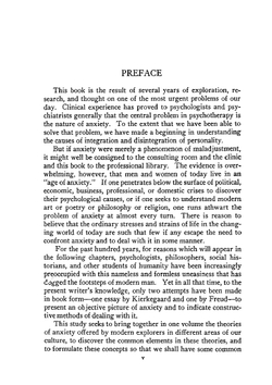 Meaning of anxiety | Rollo May