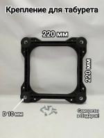 Крепления табурета