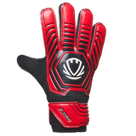 Перчатки врат. TORRES Junior Super (Max), FG0523707-5, р.5, 3 мм латекс,манж с лип, черно-красный