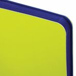 Ежедневник недатированный А5 138х213 мм BRAUBERG "Flex" под кожу, гибкий, 136 л., салатовый, 111677