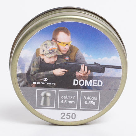Пули Borner Domed 4,5 мм 0.55 г (250 шт)
