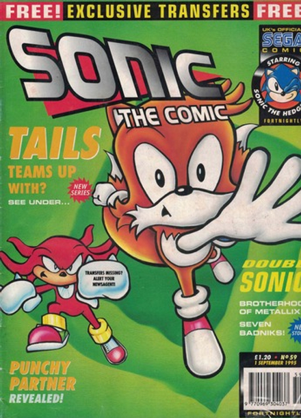 Комикс Sonic The Comic 1995 #59
